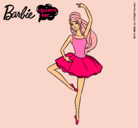 Dibujo Barbie bailarina de ballet pintado por stephannia