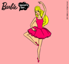 Dibujo Barbie bailarina de ballet pintado por jeabu