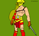 Dibujo Gladiador pintado por Gladiator