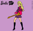 Dibujo Barbie la rockera pintado por zipipe