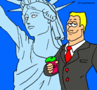 Dibujo Estados Unidos de América pintado por patricia97