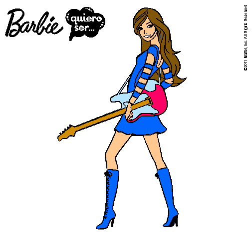 Barbie la rockera