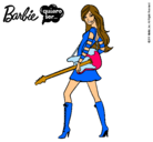 Dibujo Barbie la rockera pintado por mOrenaH