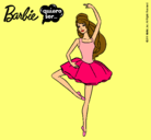 Dibujo Barbie bailarina de ballet pintado por irenedivina