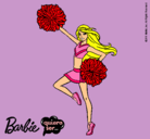 Dibujo Barbie animadora pintado por DeNy