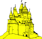 Dibujo Castillo medieval pintado por jahir