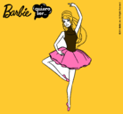 Dibujo Barbie bailarina de ballet pintado por marizsa