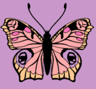 Dibujo Mariposa  pintado por meli3003