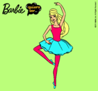 Dibujo Barbie bailarina de ballet pintado por BELENISTA