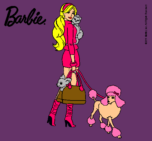 Barbie elegante