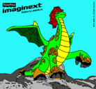 Dibujo Imaginext 9 pintado por Calaverixon