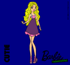 Dibujo Barbie Fashionista 3 pintado por gatita11