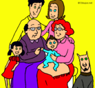 Dibujo Familia pintado por hugbtrtbgmin