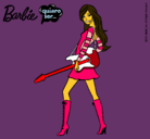 Dibujo Barbie la rockera pintado por lLLlLlLlLlLl