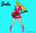 Dibujo Barbie guitarrista pintado por ashleyp