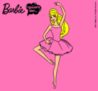 Dibujo Barbie bailarina de ballet pintado por vladi