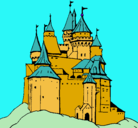 Dibujo Castillo medieval pintado por marta_hm
