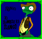 Dibujo Rango pintado por will