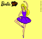 Dibujo Barbie bailarina de ballet pintado por romanorosari