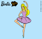 Dibujo Barbie bailarina de ballet pintado por jbsffg