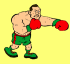 Dibujo Boxeador pintado por payolin00