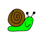 Dibujo Caracol 4 pintado por hectorin10