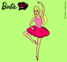 Dibujo Barbie bailarina de ballet pintado por paravictorc