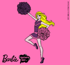 Dibujo Barbie animadora pintado por poristabella