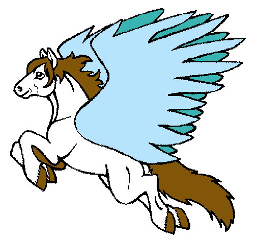 Pegaso volando