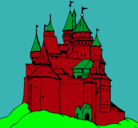Dibujo Castillo medieval pintado por marcoss