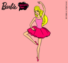 Dibujo Barbie bailarina de ballet pintado por fernandahuerta
