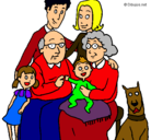 Dibujo Familia pintado por avatarina