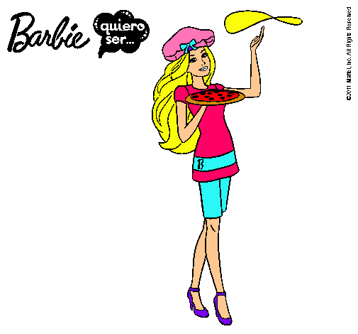 Barbie cocinera