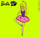 Dibujo Barbie bailarina de ballet pintado por DESCHI