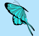 Dibujo Mariposa con grandes alas pintado por lolaisa