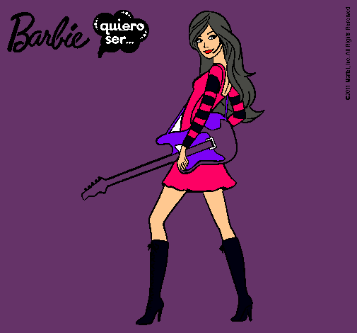 Barbie la rockera