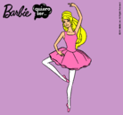 Dibujo Barbie bailarina de ballet pintado por lola12345