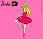 Dibujo Barbie bailarina de ballet pintado por kellymarISSE