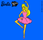 Dibujo Barbie bailarina de ballet pintado por beatri
