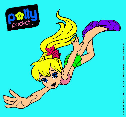 Dibujo Polly Pocket 5 pintado por  superguap