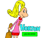 Dibujo Horton - Sally O'Maley pintado por hestrella