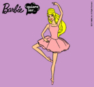 Dibujo Barbie bailarina de ballet pintado por jacelyn