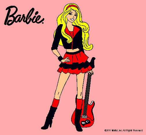 Barbie rockera