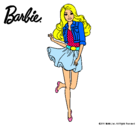 Dibujo Barbie informal pintado por sama