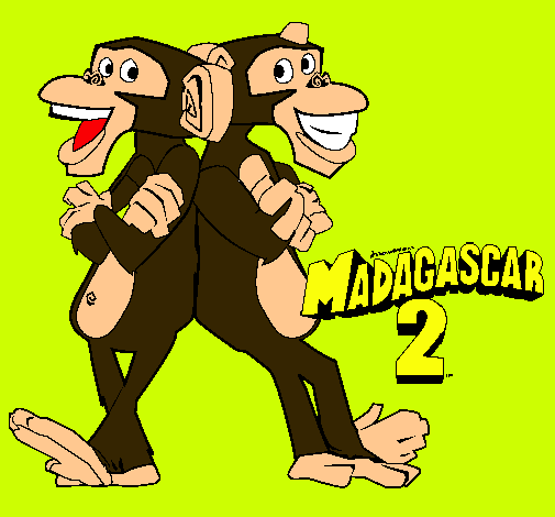 Madagascar 2 Manson y Phil 2