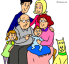 Dibujo Familia pintado por celeste123