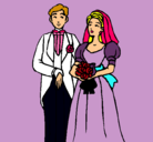 Dibujo Marido y mujer III pintado por lisia