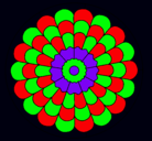 Dibujo Mandala 23 pintado por marc-el-crac