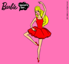 Dibujo Barbie bailarina de ballet pintado por nildy
