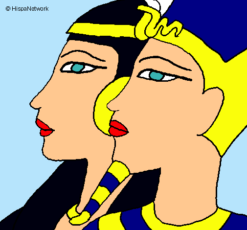 Ramsés y Nefertiti